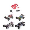 Yurhuit RC Car Motor Mount with Motor Gearbox for 144001, 124019, 124018, Red view 3