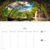 The World's Natural Heritage 2025 Desk Calendar – Kunth Publishing – Spiral-Bound Flip Calendar, Weekly Planner, 24 x 17.5 cm view 3
