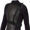 Navitech Adjustable Elastic Shoulder Harness Compatible with Surfola SF430 5K 30FPS 24MP Action Camera view 2