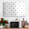 DEQORI Metal Magnetic Board, 60 x 40 cm, Minimalist Anchor Design view 3