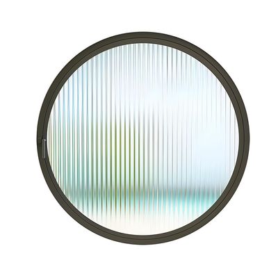 GRRICEPL Gray-B Flush-Mount Metal Round Window, 360° Rotating, 40 cm