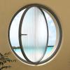 GRRICEPL Gray-B Flush-Mount Metal Round Window, 360° Rotating, 40 cm view 3