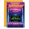 Giftzie 17th Birthday Card for Boys and Girls, Level 17 Unlocked, 12.7 x 17.8 cm Video Game Greeting Card view 1