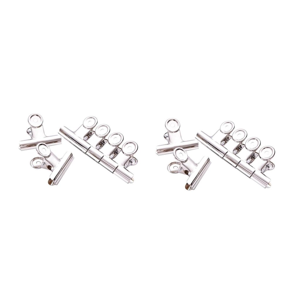 Tofficu 24-Piece Large Metal Binder Clips