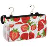 FRODOTGV Nightstand Caddy, Hanging Bed Organizer for Headboards and Bunk Beds, Strawberry view 2