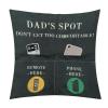 Mumuve Linen Pillow Cover with Storage Pockets view 1