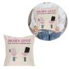 Mumuve Linen Pillow Cover with Storage Pockets view 2