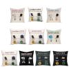 Mumuve Linen Pillow Cover with Storage Pockets view 3