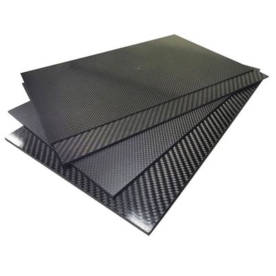 IBOWZ Carbon Fiber Plate, 400 × 200 mm, 0.5–6 mm Thick, Glossy (2 mm)