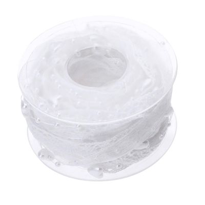 Decorative White Lace Ribbon, 5 Meters, for Wedding Packaging