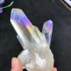 AtkitS Natural Angel Halo Cluster Quartz Crystal Specimen, Home Decor, 80–100 g view 3