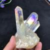 AtkitS Natural Angel Halo Cluster Quartz Crystal Specimen, Home Decor, 80–100 g view 4