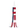 TTYDOKLA Fall Windsock with Georgia Flag, Hanging Thanksgiving Ghost Windsock for Outdoor Decor view 1