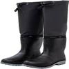 ZGYOZMNG Hip Waders with Boots, Lightweight, Adjustable Drawstring, Black, UK 8.5 view 1