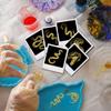 OLYCRAFT 9-Piece 4 x 4 cm Gold Snake-Pattern Metal Stickers view 3