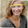 SOLUSTRE Yellow Polycarbonate Safety Glasses, Lightweight and Dustproof, 12-Pack view 4