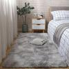 XUEDNGM Plush Shaggy Runner Rug 40 x 290 cm, Light Gray view 1