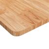 Buzaza Square Light Brown Oak Tabletop 40 x 40 x 2.5 cm view 3