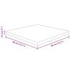 Buzaza Square Light Brown Oak Tabletop 40 x 40 x 2.5 cm view 4