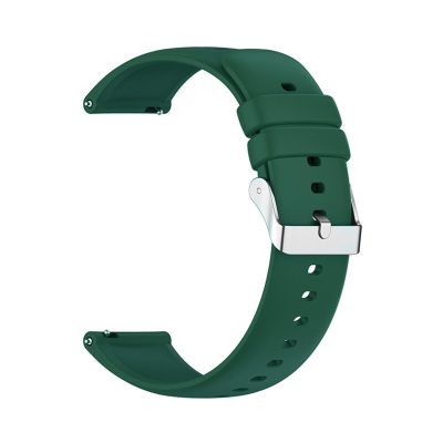 VRKRTVBLB Silicone Watch Band, 22 mm, Green