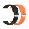 VRKRTVBLB Silicone Watch Band, 22 mm, Green view 2