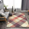 Mexpekil Buffalo Plaid Rug, 120 x 160 cm, Non-Slip Washable Rug for Living Room and Bedroom view 2