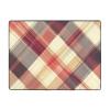 Mexpekil Buffalo Plaid Rug, 120 x 160 cm, Non-Slip Washable Rug for Living Room and Bedroom view 3