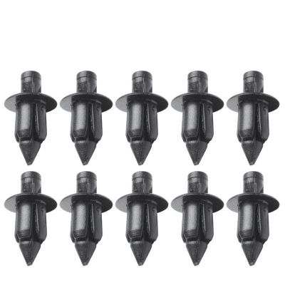 6 mm Motorcycle Fairing Bolt and Fastener Kit for Honda, Black