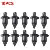 6 mm Motorcycle Fairing Bolt and Fastener Kit for Honda, Black view 2