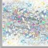 Static-Cling Privacy Window Film 120 x 840 cm, Half-Moon view 1
