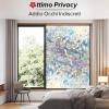 Static-Cling Privacy Window Film 120 x 840 cm, Half-Moon view 2