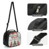 Reusable Insulated Lunch Bag, White Beard Christmas Design view 4