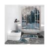CHDGSJ Nature Shower Curtain Set, 4-Piece, Snow Landscape, 150 x 180 cm view 1