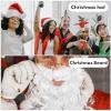 GLEAVI Christmas Hat with Plush Beard view 3