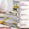 BERONAGE Construction Vehicle Kids' Bedding Set, 135 x 200 cm + 80 x 80 cm, 100% Cotton Renforcé-Linon view 3