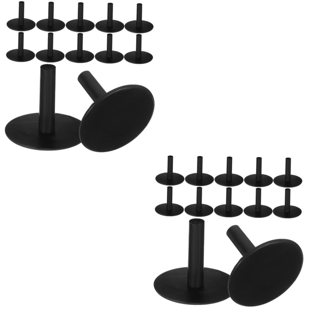 ibasenice 40-Piece Multifunctional Rubber Duck Holders for Cars and Offices