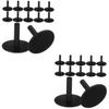 ibasenice 40-Piece Multifunctional Rubber Duck Holders for Cars and Offices view 1