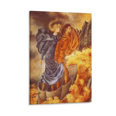 Remedios Varo Surrealist Canvas Wall Art, 60 x 90 cm