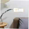 LALAFINA Wi-Fi Password Sign, 820 cm Acrylic, Self-Adhesive Wireless Network Sign for Hotel Guests view 2