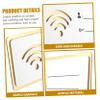 LALAFINA Wi-Fi Password Sign, 820 cm Acrylic, Self-Adhesive Wireless Network Sign for Hotel Guests view 3