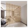 QINGYAN Hanging Room Divider, 5 mm Thick Privacy Panels, Decorative Wood and Plastic Screens, Living Room Decor (10 Pieces) view 1