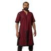 Burgschneider Dungeons & Dragons Fighter Tunic, Burgundy/Black view 1