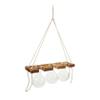 Modern Wall-Mounted Glass Planter for Hydroponics, 1 Set view 1