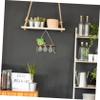 Modern Wall-Mounted Glass Planter for Hydroponics, 1 Set view 3