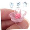 Lurrose Flower Thumbtack Set, 20 Pieces, Resin Push Pins for Cards and Office Use view 3