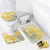 4-Piece Sunflower Bathroom Set with Shower Curtain view 4