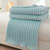 XIEMINLE Fleece Blanket, Soft Throw for All Seasons, Blue, 200 x 230 cm view 1