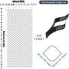 Garden Retaining Wall Grid, 5.1 cm Deep Gravel Grid Ground Stabilizer for DIY Patios, Walkways, Shed Foundations, Light-Vehicle Driveways and Parking Areas view 2