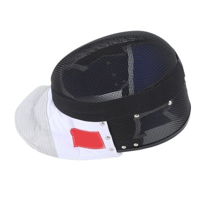 Fencing Helmet with Padded [unclear term] for Daily Training and Competition, Black (M)