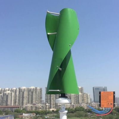 1000W Vertical Wind Turbine, 12V Three-Phase Wind Power System with Charge Controller